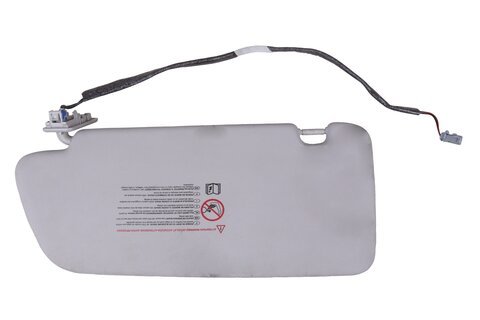 Slnečná clona pravá svetlo šedá 816334