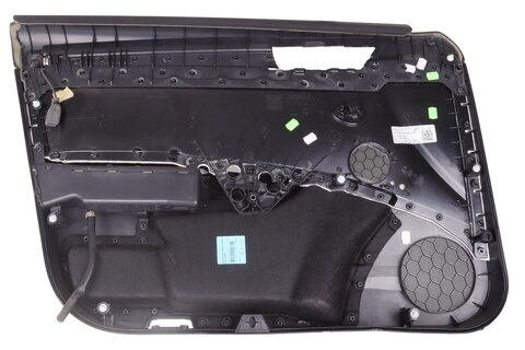 Panel dverí predná pravá koža s ozdobnou ambientnou lištou (čierna piano) 3V0867012A 3V0867062FN77