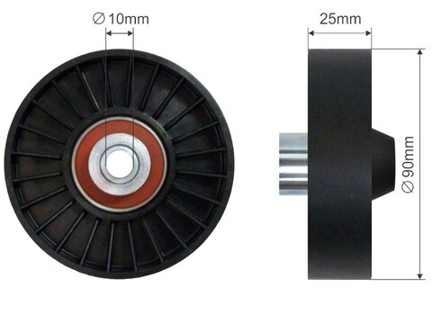 Napínacia kladka klinového remeňa