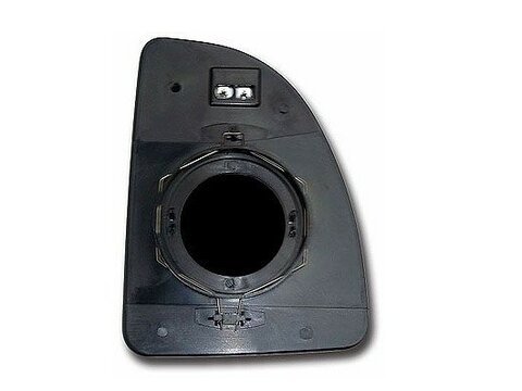 Sklo do ľavého zrkadla hornej vyhrievané