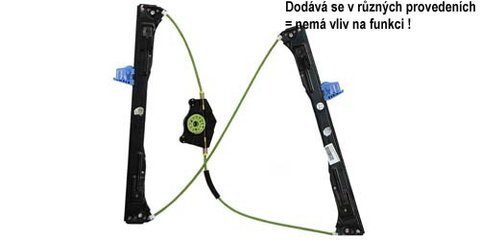 Ľavý predný sťahovací mechanizmus okna (len mechanizmus elektrického systému - bez motora) - 5DV