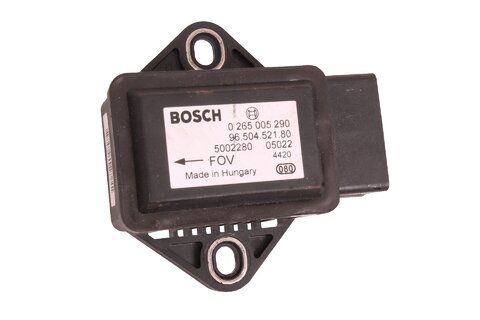 Snímač zrýchlenia vozidla ESP