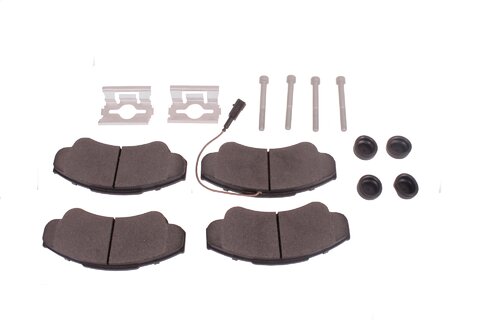 Brzdové doštičky predné pre 16 kolies.