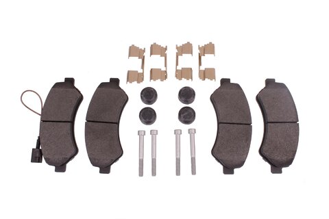 Brzdové doštičky predné pre 16 kolies.