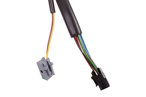 Spätné zrkadlo ľavé el. sklopné krátke 80 mm bez snímača