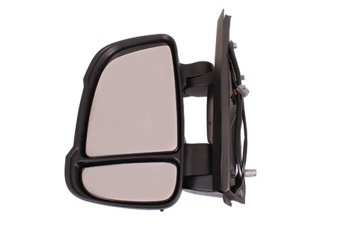 Spätné zrkadlo ľavé el. sklopné krátke 80 mm s čidlom