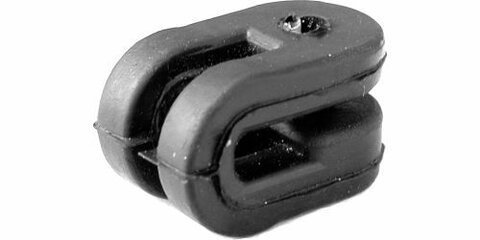 Gumový záves výfuku (zahnutý)