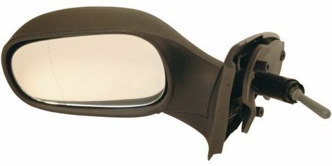 Ľavej spätné zrkadlo mechanicky ovládané čierne