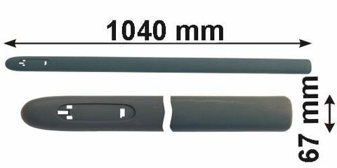 Bočná lišta prednej dverí - ľavá