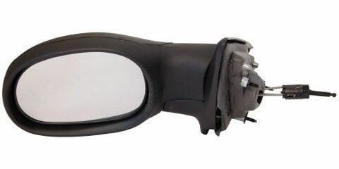 Ľavej spätné zrkadlo mechanicky ovládané lankami čierne