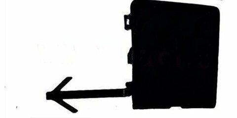 Krytka na ťažné oko zadný nárazník 5dv. (Orig.)