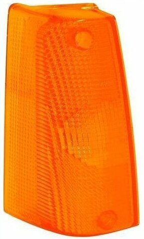 Sklo blikače oranžovej pravej P