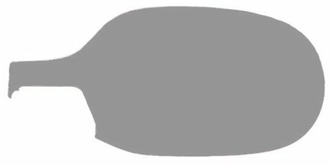 Ľavý kryt zrkadlá pre lak