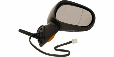 Pravé zrkadlo elektricky ovládané vyhrievané, pre lak