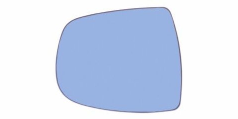 Sklo zrkadla s plast. držiakom vyhrievané ľavej L