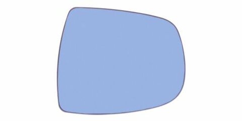 Sklo zrkadla s plast. držiakom vyhrievané pravej P