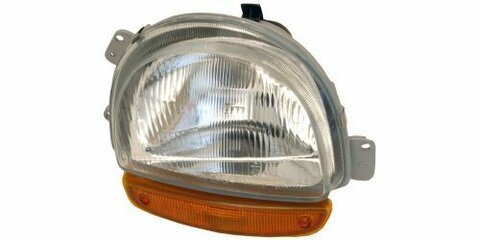 Predné svetlo H4 s oranžovým blikačom (el. ovládané) P