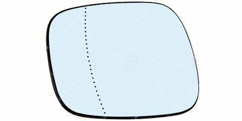 Sklo zrkadlá s plastovým držiakom asférické ľavej i pravej L = P (01-)