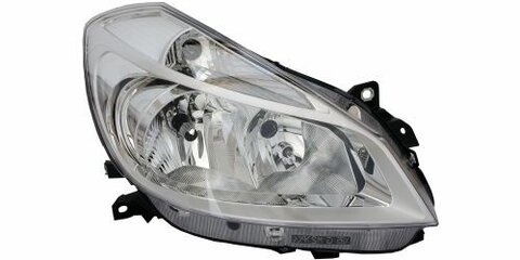 Pravé predné svetlo H7+H7 elektricky ovládané chróm -1/08