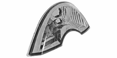 Blikač číry bez objímky ľavý L