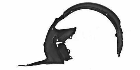 Ľavý predný plastový podbeh