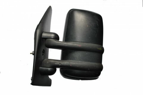 Ľavej spätné zrkadlo manuálne ovládané krátke (rameno 60mm)