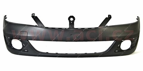 Nárazník predný čierny pre hmlovky