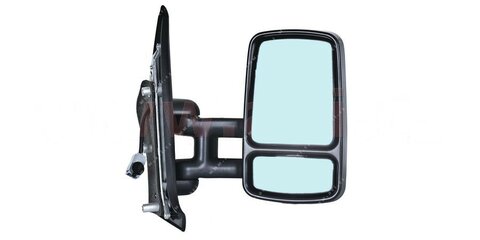 Pravé spätné zrkadlo manuálne ovládané strednej (rameno 130mm)