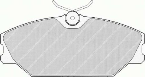 Brzdové doštičky predné FERODO SL (Target)