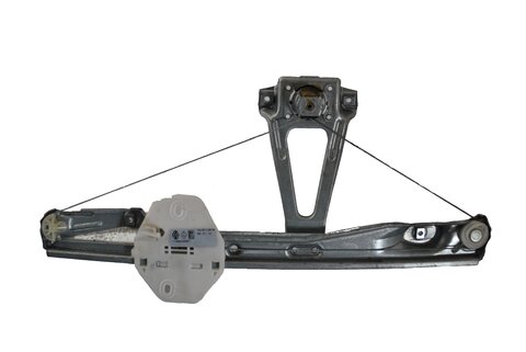 Ľavý zadný sťahovacie mechanizmus manuálny