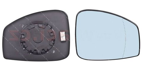 Pravé sklo spätného zrkadla s plastovým držiakom (vyhrievané)