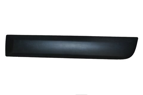 Ľavá plastová lišta zadných dverí - čierna