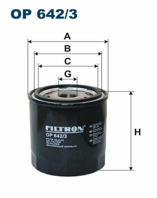 Olejový filter FILTRON