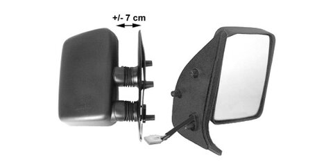 Pravé zrkadlo spätné elektricky ovládané vyhrievané (krátke) -1999