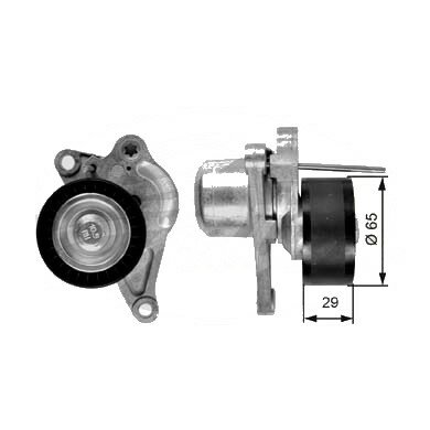 Napínacia kladka GATES