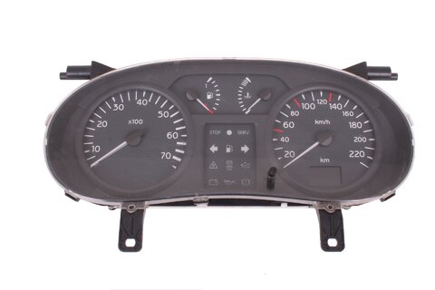 Prístrojový štít - benzín