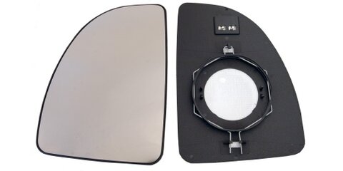 Sklo zp. zrkadlá s plast. držiakom vyhrievané hornej ľavej L