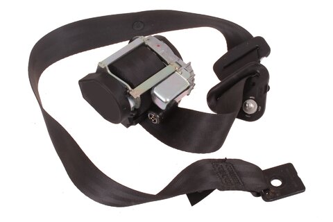 Ľavý zadný navíjač pásu s pyropatronou