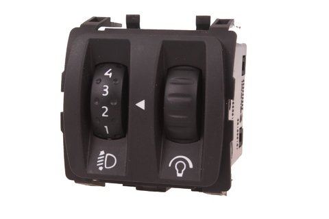 Ovládanie naklápania svetiel a podsvietenie interiéru