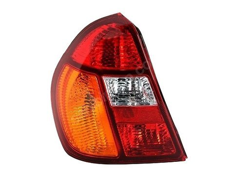 Ľavej zadnej svetlo červenooranžové -8/04