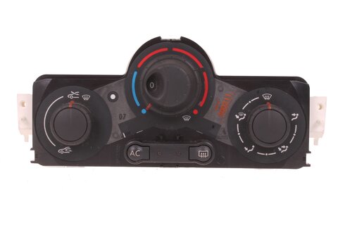 Ovládanie kúrenia a klimatizácie - manuálna