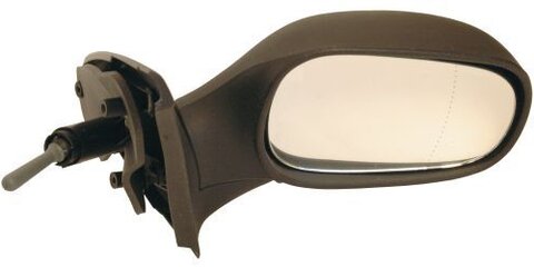 Pravé spätné zrkadlo mechanicky ovládané čierne