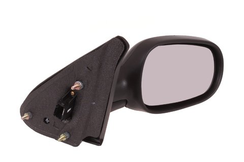 Pravé spätné zrkadlo elektricky ovládané vyhrievané s teplotným snímačom - čierne
