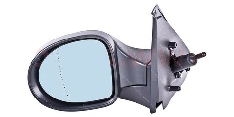 Ľavej speňte zrkadlo mechanicky ovládané asférické čierne