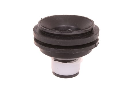 Gumové uloženie krytu motora