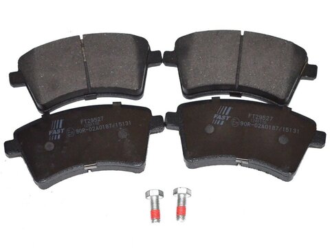 Predné brzdové doštičky bez senzora