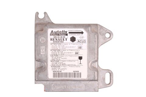 Jednotka airbagov / pásov