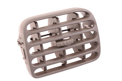 Pravá mriežka ventilácia šedá