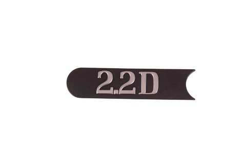 Nápis 2.2D, 1.8
