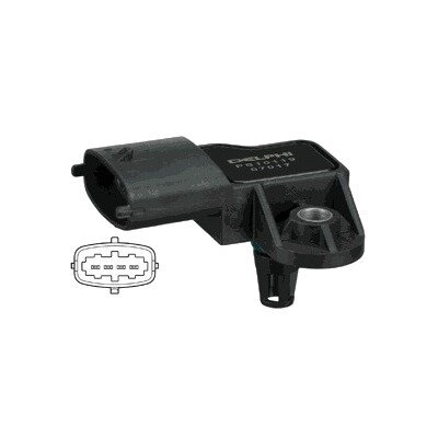 Senzor tlaku sacieho potrubia DELPHI